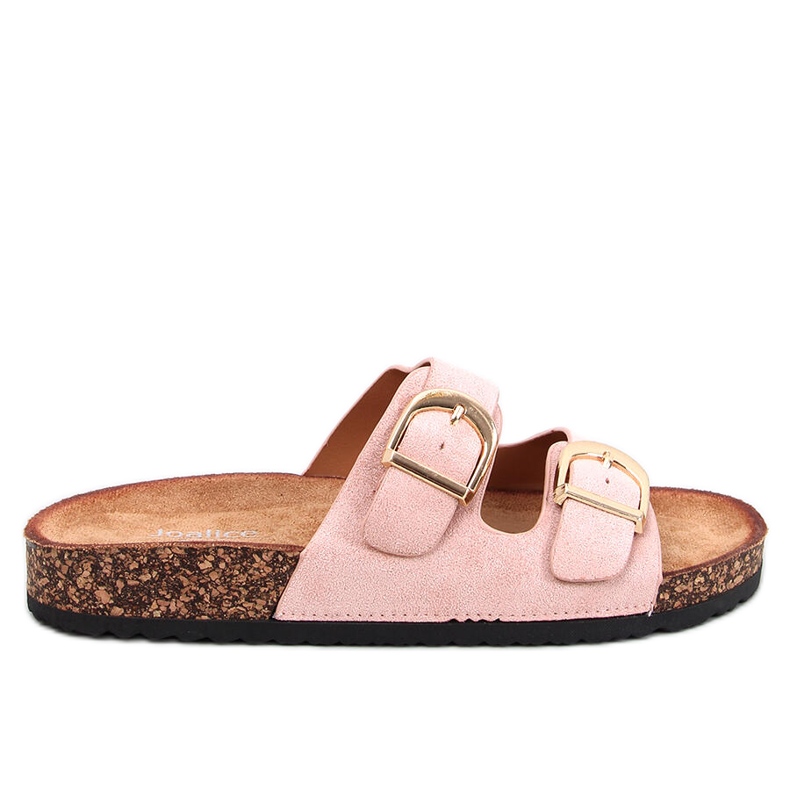 Scholki Byrd Pantofole in sughero rosa