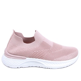 Suare Scarpe sportive a calzino rosa