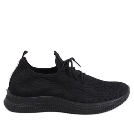 Scarpe sportive a calzino Brisson Allblack nero