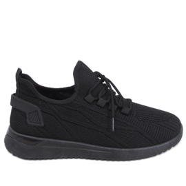 Guelfi Scarpe sportive a calzino nere nero