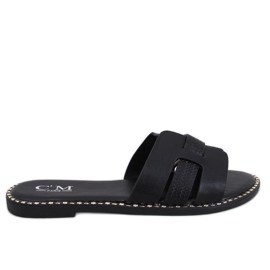 Ciabatte eleganti da donna Dalmasi Nero