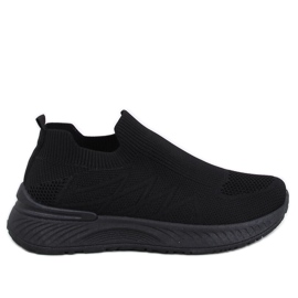 Scarpe sportive a calza Fourny Allblack nero