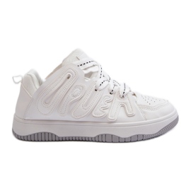 Sneakers da Donna in Eco Pelle Bianca Berilla bianco
