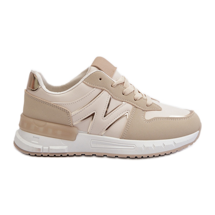 Sneakers Beige da Donna Realizzate in Eco Pelle Kaimans