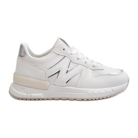 Sneakers da Donna Realizzate in Ecopelle Bianca Kaimans bianco