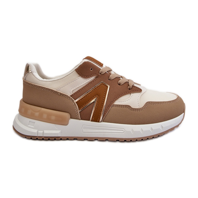 Sneakers da Donna Realizzate in Eco Pelle Marrone Vinelli