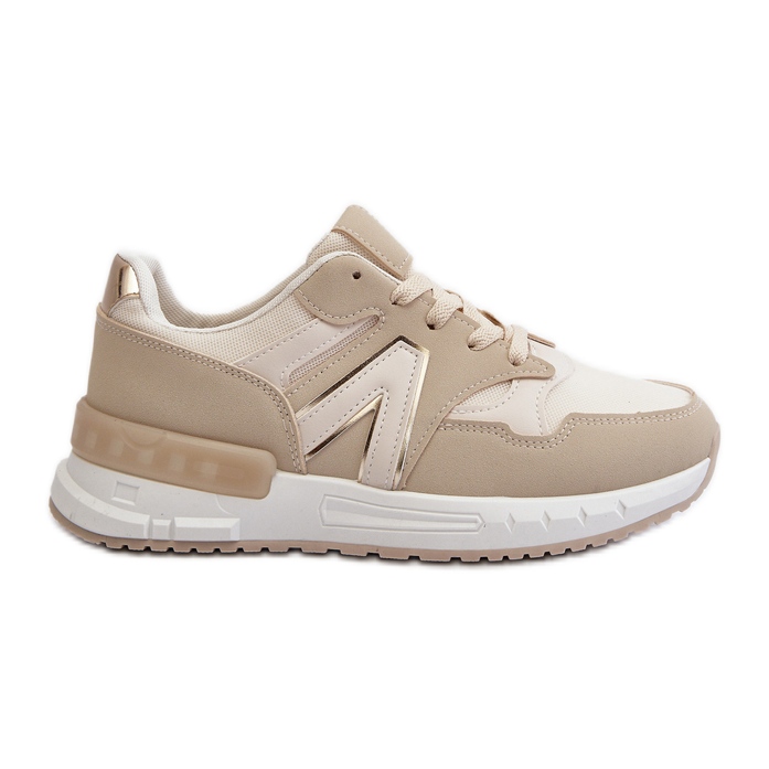 Sneakers da Donna Realizzate in Eco Pelle, Vinelli Beige
