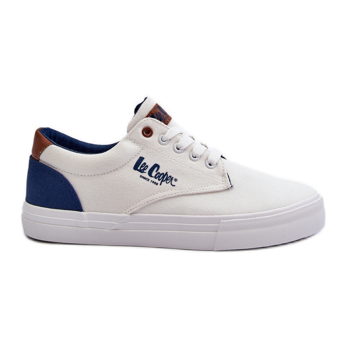 Scarpe da ginnastica da uomo Lee Cooper LCW-24-02-2140 Bianche bianca