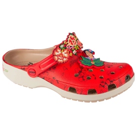 Crocs Zoccoli classici Frida Kahlo Classic Clog 209450-2Y2 rosso
