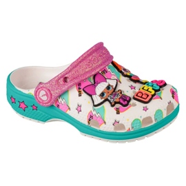 Crocs Lol Surprise Bff Bambini Zoccolo classico 209472-100 bianco