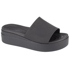 Infradito Crocs Brooklyn Platform Slide 208728-001 nero