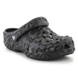 Infradito Crocs Classic Geometric Clog K 209572-001 nero