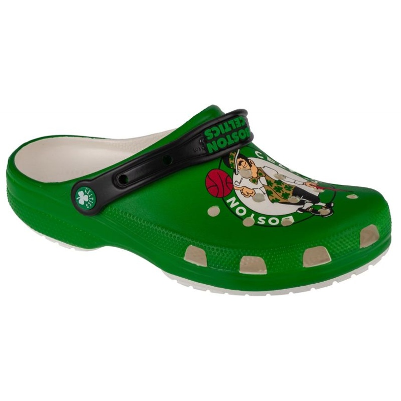 Infradito Crocs Classic Nba Boston Celtics Clog M 209442-100 verde
