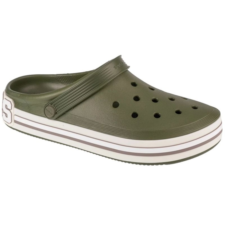 Crocs Off Court Logo Clog 209651-309 infradito verde