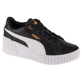 Scarpe Puma Karmen con zeppa 390985-01 nero