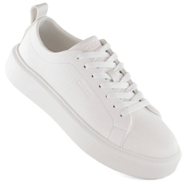 Scarpe sportive con plateau Big Star INT2001B, bianche bianca