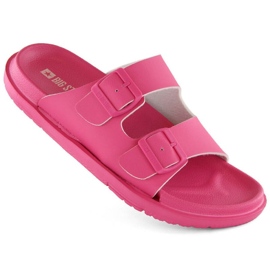 Infradito in schiuma con fibbie Big Star INT2004E, fucsia rosa