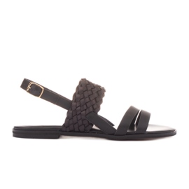 Marco Shoes Sandali leccesi nero
