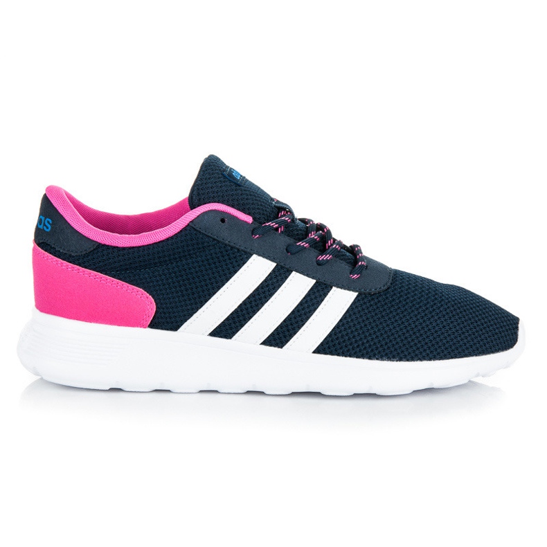 Adidas lite racer w bianca rosa blu navy