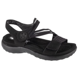 Sandali Rieker W 64870-02 nero