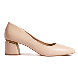 Tacchi alti beige