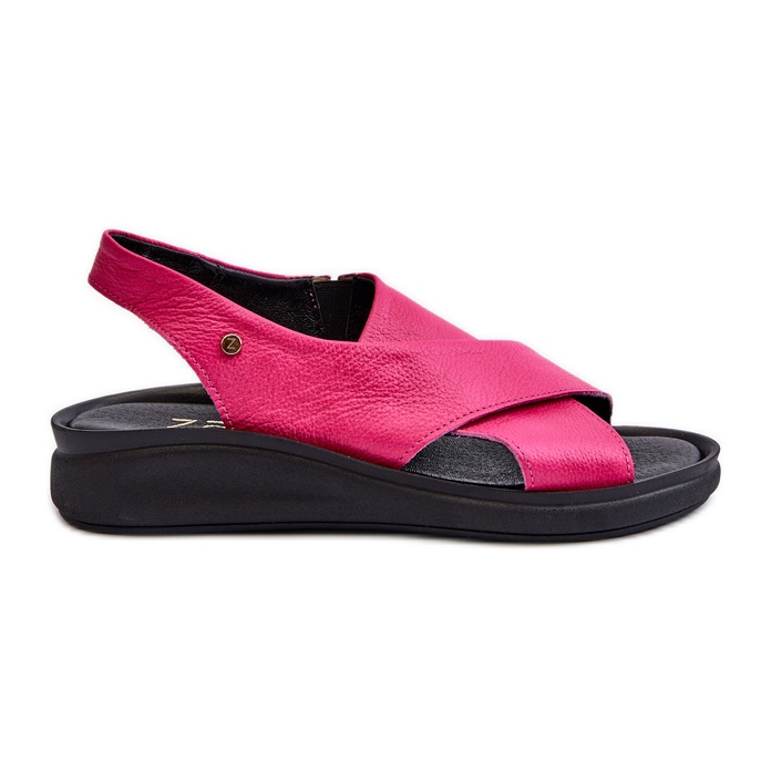 Zazoo 40392 Sandali in pelle da donna Fucsia rosa