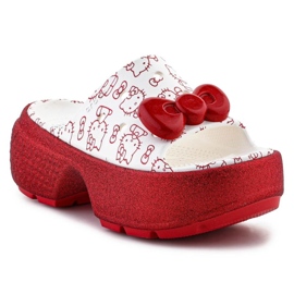 Infradito Crocs Hello Kitty Stomp Slide White W 209815-100 bianco