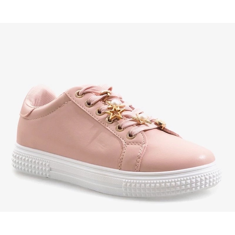 Sandali marroni con velcro su suola piatta marrone