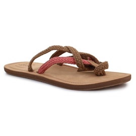 Sandali da donna Flip-flops Reef Gypsy avvolge WRF-0A2U1N Brown marrone