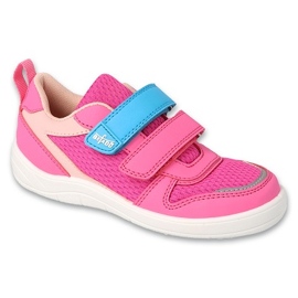 Befado sportivo per bambini con velcro 452Y001 rosa