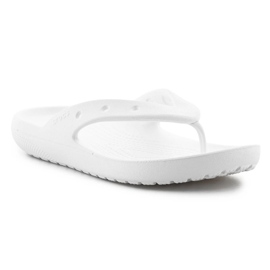 Infradito Crocs Classic Flip V2 209402-100 bianco