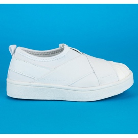 Rock And Joy Sneakers Slip-Up per ragazze bianco