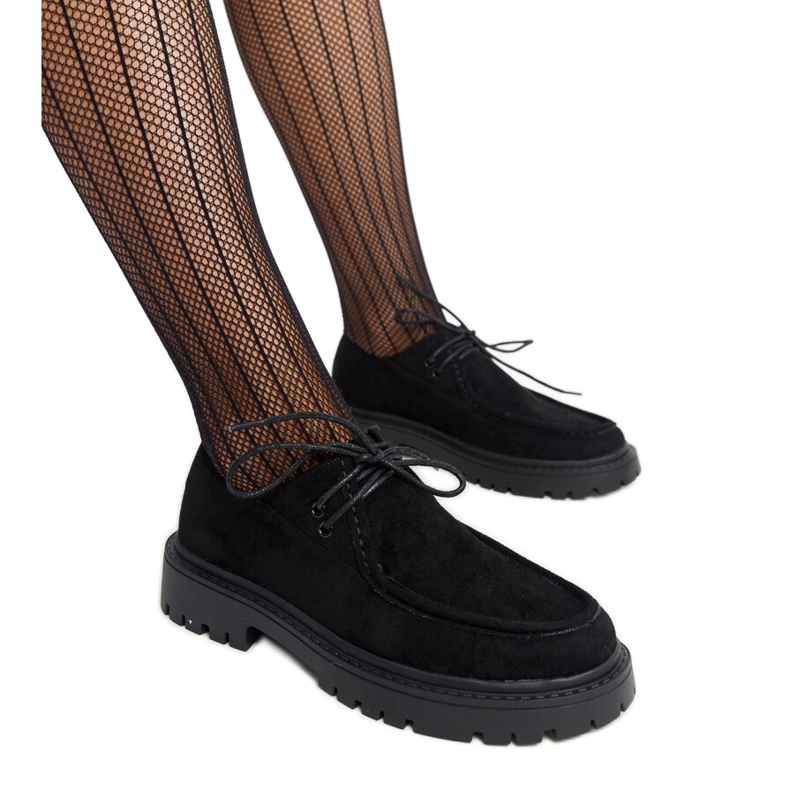 Scarpe Keiko classiche in camoscio nero