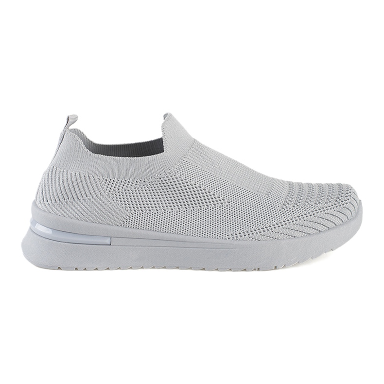 Scarpe sportive slip-on grigie grigio