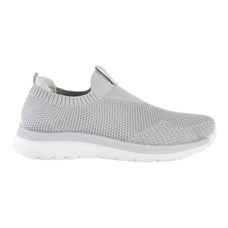Scarpe sportive slip-on grigie grigio
