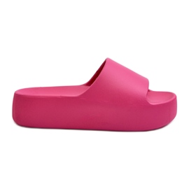 Infradito Da Donna Con Suola Spessa Fucsia Oreithano rosa