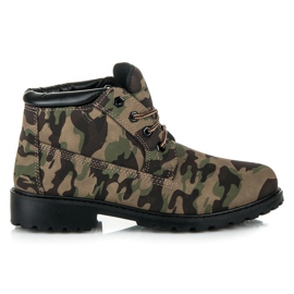Ideal Shoes Trapper basso alla caviglia multicolore