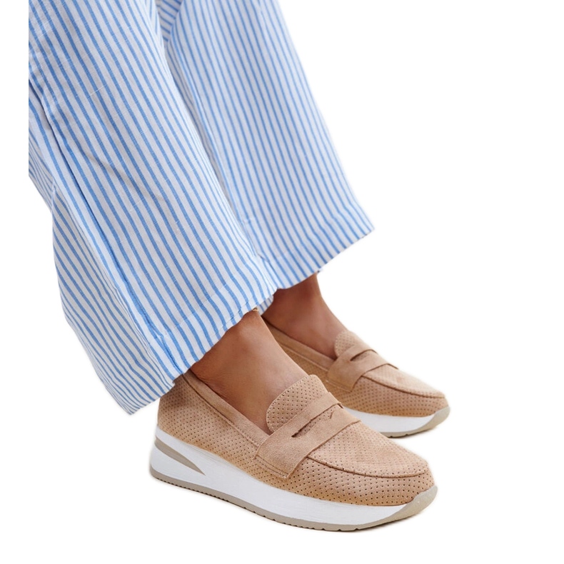 Scarpe Muna traforate marroni marrone