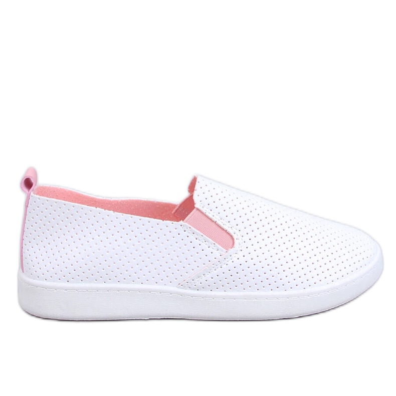 Jousse sneakers slip-on BIANCO/ROSA bianca