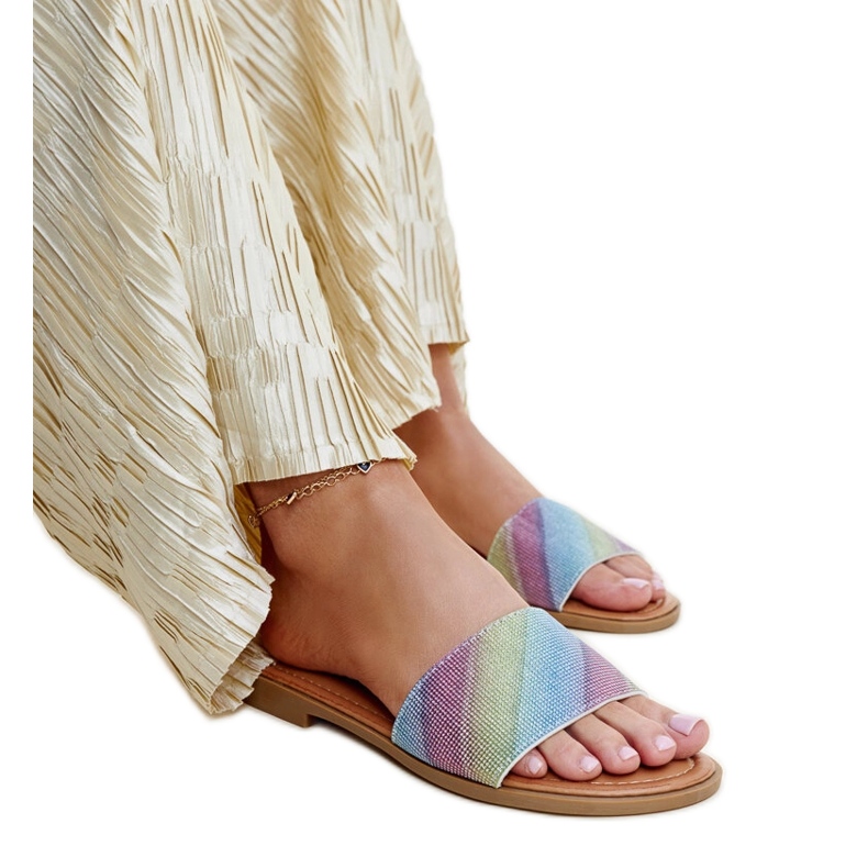 Infradito Anilsa lucide multicolor multicolore
