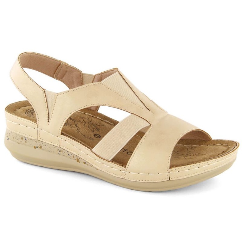 Comodi sandali eVento W EVE447, beige