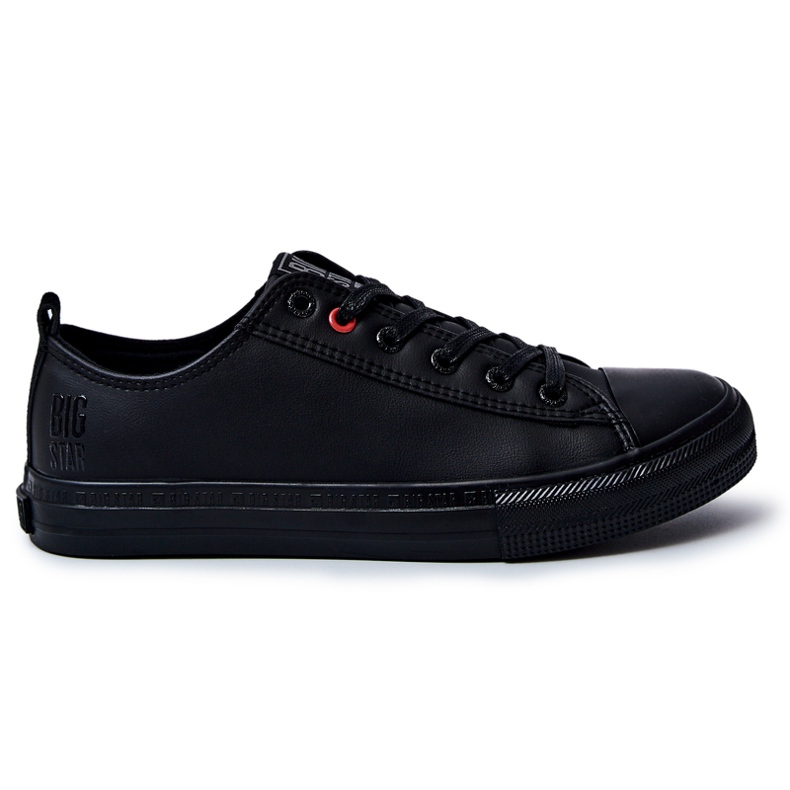 Sneakers da uomo in pelle Big Star JJ174005 nere nero