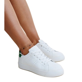 Sneakers Akila bianche e verdi bianca