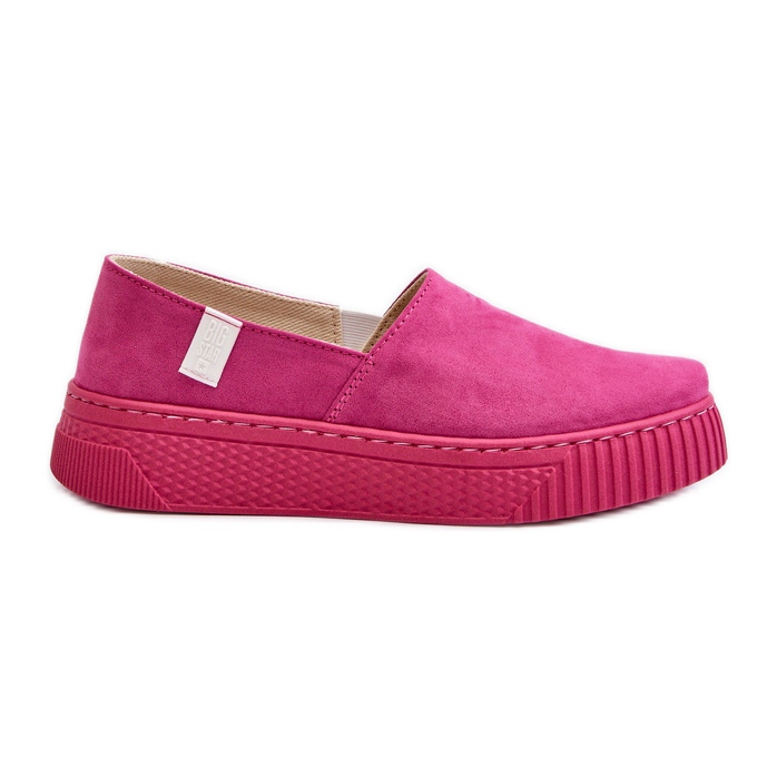 Big Star Sneakers con plateau da donna NN276009 Memory Foam System Fucsia rosa