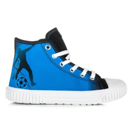 Viggami Sneakers alte sportive blu