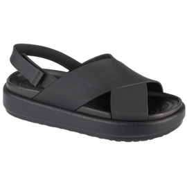 Sandali Crocs Brooklyn Luxe Strap W 209407-060 nero
