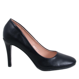 Linda Décolleté nere con punta tonda nero