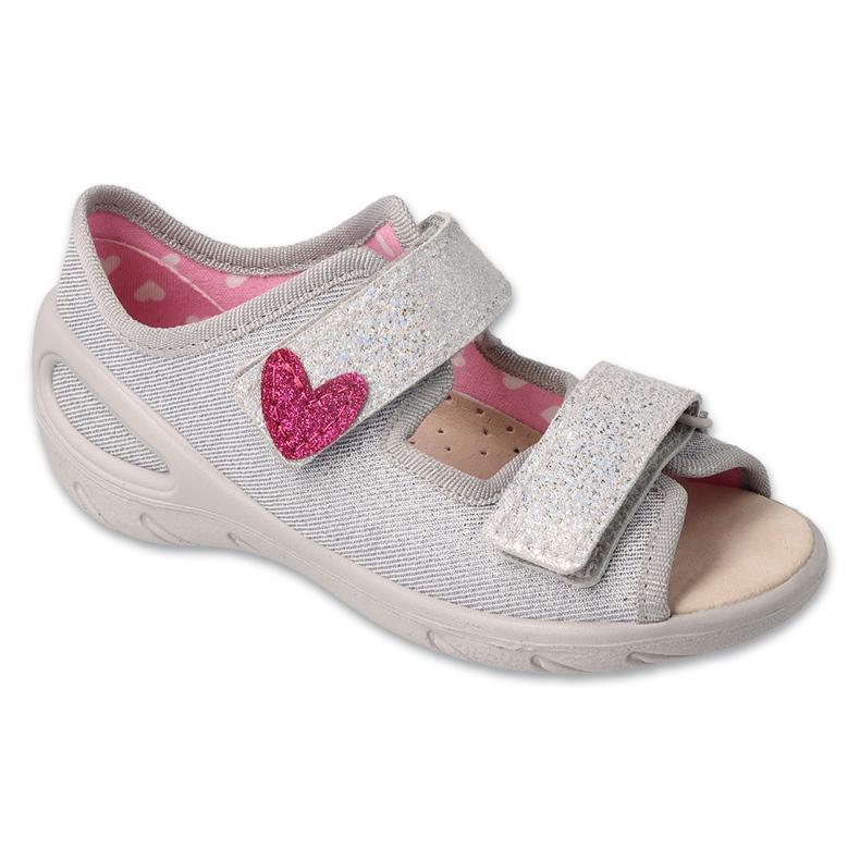 Scarpe per bambini Befado pu 065X179 d'argento