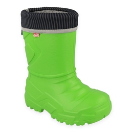 Scarpe per bambini Befado galosh - verde 162X303