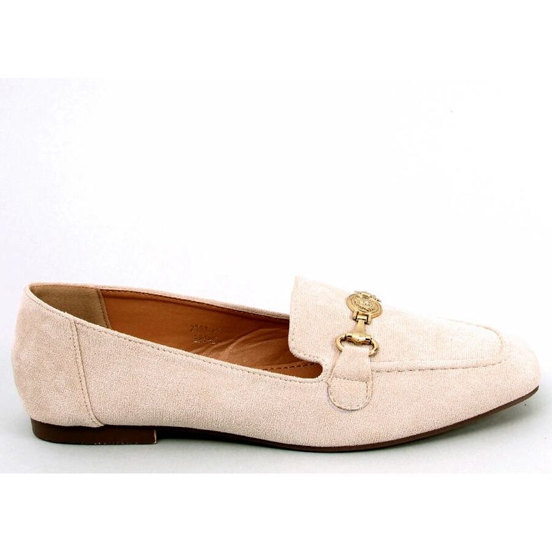 Mocassini con fibbia da donna Rhona Beige